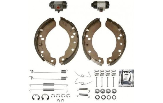 Bromsbackar, sats Brake Kit BK1677 TRW