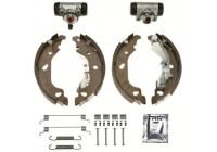 Bromsbackar, sats Brake Kit BK1744 TRW