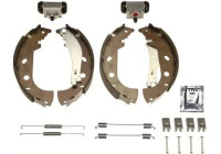 Bromsbackar, sats Brake Kit BK1748 TRW