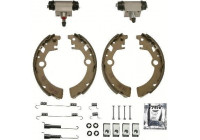 Bromsbackar, sats Brake Kit BK2930 TRW
