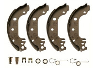 Bromsbackar, sats GS6139 TRW