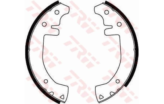 Bromsbackar, sats GS8018 TRW