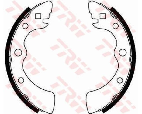 Bromsbackar, sats GS8071 TRW