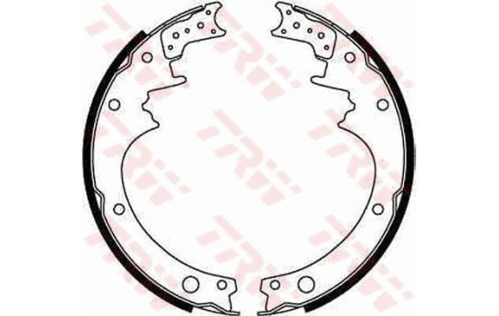 Bromsbackar, sats GS8183 TRW
