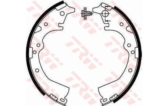Bromsbackar, sats GS8184 TRW