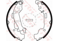 Bromsbackar, sats GS8468 TRW