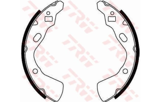 Bromsbackar, sats GS8519 TRW
