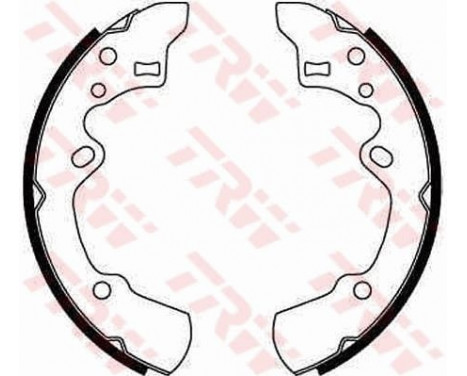 Bromsbackar, sats GS8520 TRW