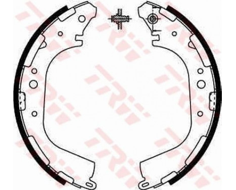 Bromsbackar, sats GS8590 TRW