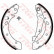 Bromsbackar, sats GS8632 TRW
