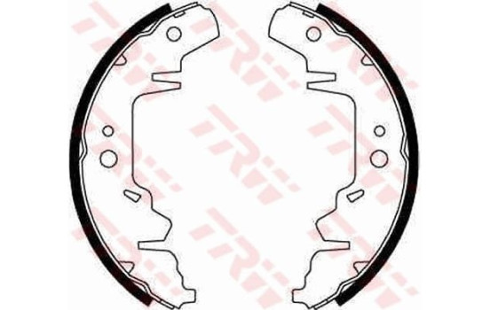 Bromsbackar, sats GS8643 TRW