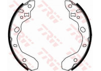 Bromsbackar, sats GS8661 TRW