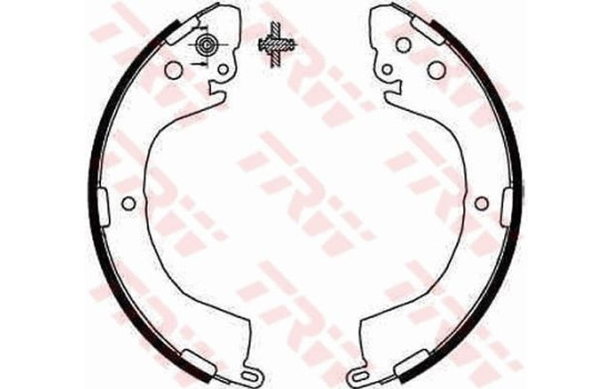 Bromsbackar, sats GS8667 TRW