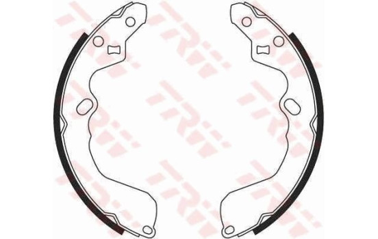 Bromsbackar, sats GS8694 TRW