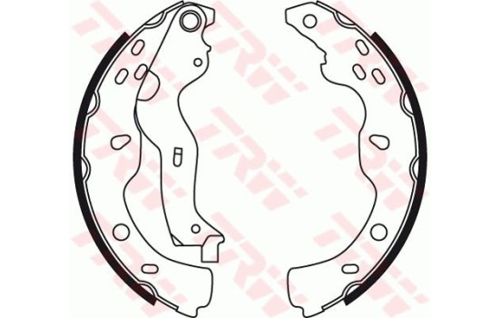 Bromsbackar, sats GS8743 TRW
