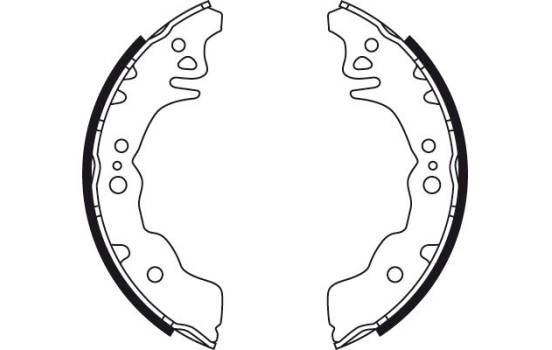 Bromsbackar, sats GS8750 TRW, bild 3