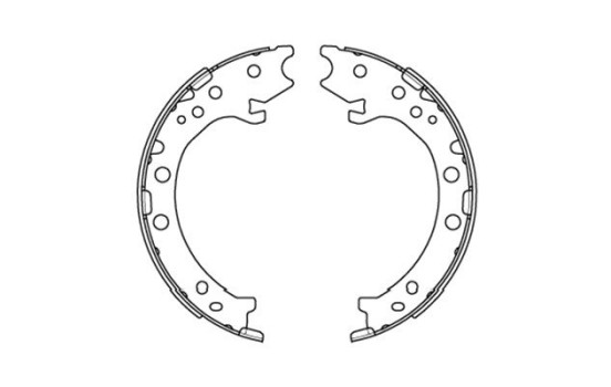 Bromsbackar, sats KBS-2903 Kavo parts