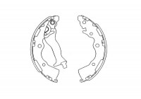 Bromsbackar, sats KBS-4405 Kavo parts