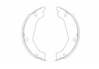 Bromsbackar, sats KBS-4408 Kavo parts