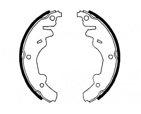 Bromsbackar, sats KBS-4411 Kavo parts