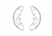Bromsbackar, sats KBS-5414 Kavo parts