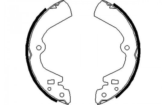 Bromsbackar, sats KBS-7431 Kavo parts