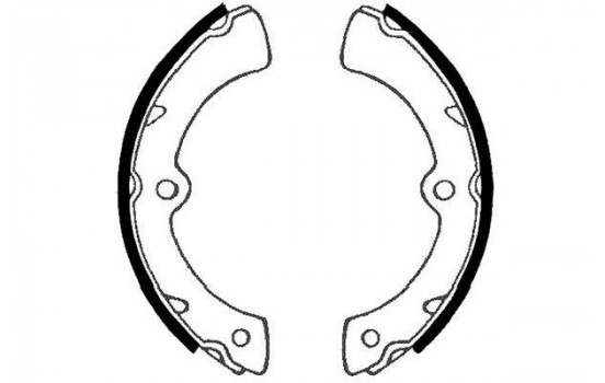 Bromsbackar, sats KBS-8406 Kavo parts
