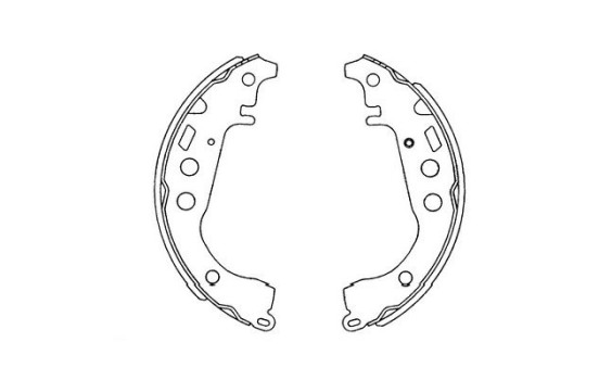 Bromsbackar, sats KBS-9904 Kavo parts