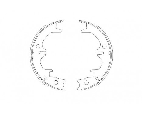 Bromsbackar, sats KBS-9911 Kavo parts