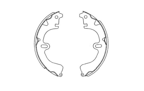 Bromsbackar, sats KBS-9914 Kavo parts