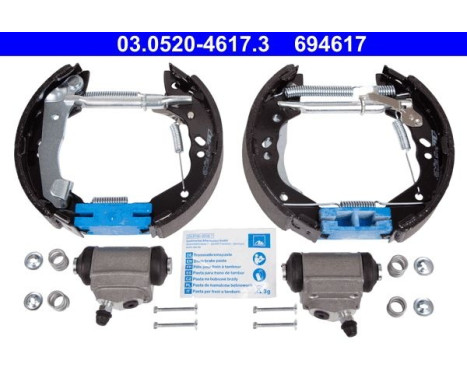 Bromsbackar, sats Original ATE TopKit 03.0520-4617.3