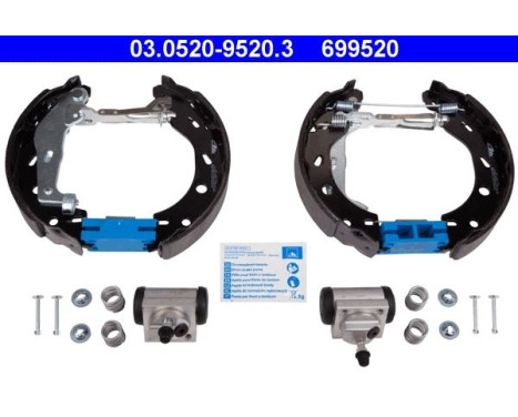 Bromsbackar, sats Original ATE TopKit 03.0520-9520.3