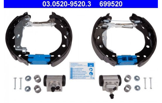 Bromsbackar, sats Original ATE TopKit 03.0520-9520.3