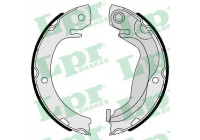 Bromsbackar, sats, parkeringsbroms 01123 Lpr