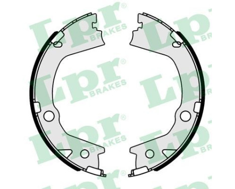 Bromsbackar, sats, parkeringsbroms 01136 Lpr