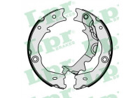 Bromsbackar, sats, parkeringsbroms 01138 Lpr