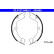 Bromsbackar, sats, parkeringsbroms 03.0137-0460.2 ATE