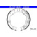 Bromsbackar, sats, parkeringsbroms 03.0137-3030.2 ATE