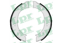 Bromsbackar, sats, parkeringsbroms 07960 Lpr