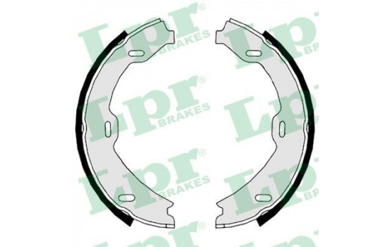 Bromsbackar, sats, parkeringsbroms 08879 Lpr