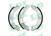 Bromsbackar, sats, parkeringsbroms 08900 Lpr