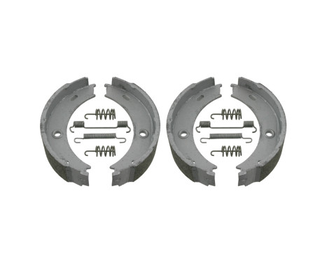 Bromsbackar, sats, parkeringsbroms 23191 FEBI