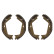 Bromsbackar, sats, parkeringsbroms 34255 FEBI