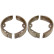 Bromsbackar, sats, parkeringsbroms 36729 FEBI