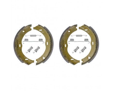Bromsbackar, sats, parkeringsbroms 38532 FEBI
