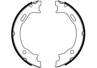 Bromsbackar, sats, parkeringsbroms 9142 ABS