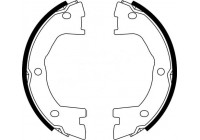 Bromsbackar, sats, parkeringsbroms 9199 ABS