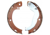 Bromsbackar, sats, parkeringsbroms 9326 ABS