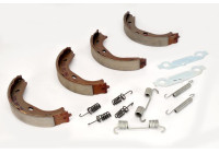 Bromsbackar, sats, parkeringsbroms GS8218 TRW