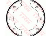 Bromsbackar, sats, parkeringsbroms GS8219 TRW